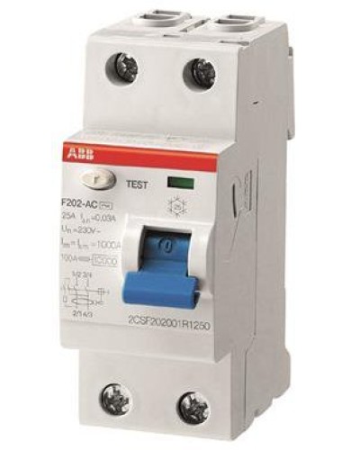 F202 AC-40/0,03 (2CSF202001R1400). Выключатель дифференциального тока (УЗО). ABB в Копейске