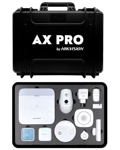 Демо-кейс AX PRO Hikvision. Демонстрационный комплект. AX PRO Hikvision в Копейске