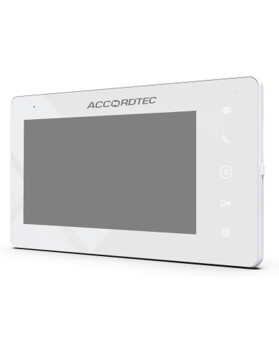 AT-VD710W WH. Монитор домофона цветной с функцией «свободные руки». AccordTec в Копейске