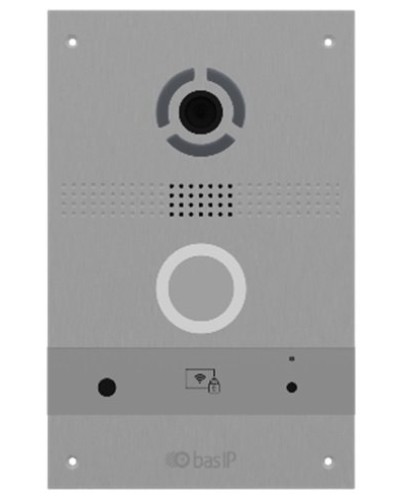 AV-08FB SILVER. Вызывная панель IP-домофона. BAS-IP в Копейске