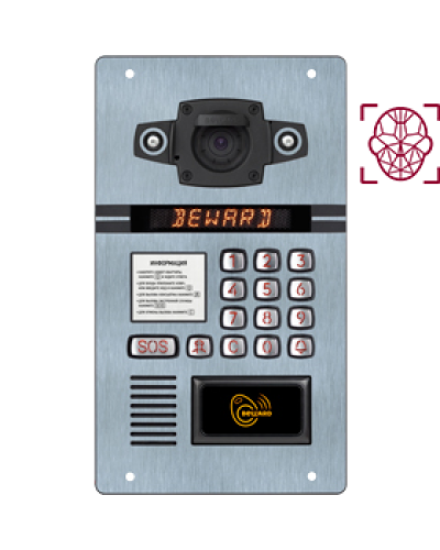 DKS15135 (2Мп, 2.1мм). Вызывная панель подъездного IP-домофона. Beward в Копейске