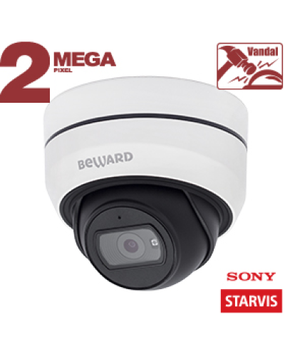 SV2010DBZ (2.8-10мм). Видеокамера IP купольная. Beward в Копейске