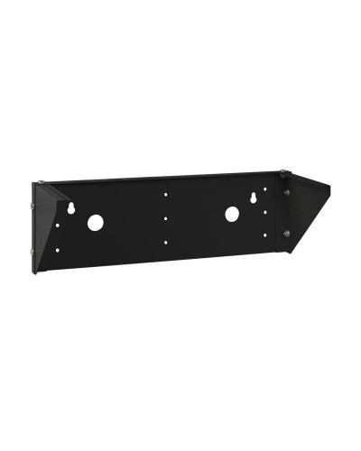 NC-3U-V-BK (12025c). Кронштейн настенный вертикальный 19 3U, цвет черный. CABEUS в Копейске