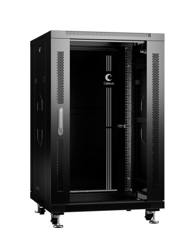SH-05C-18U60/100-BK (8539c). Шкаф телекоммуникационный 19 напольный 18U. CABEUS в Копейске