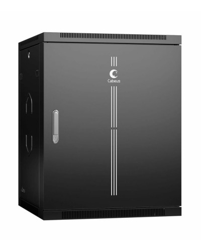 SH-05F-15U60/60m-R-BK (10746c). Шкаф телекоммуникационный 19 настенный 15U. CABEUS в Копейске