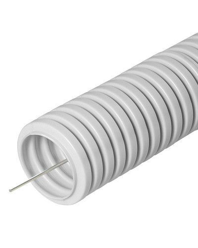 FCPL-16-PVC-100-1-GY (11227c): Труба гофрированная гибкая, лёгкая с протяжкой в Копейске