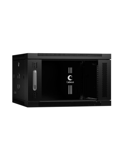 SH-05F-6U60/35-BK (8608c). Шкаф телекоммуникационный 19 настенный 6U. CABEUS в Копейске