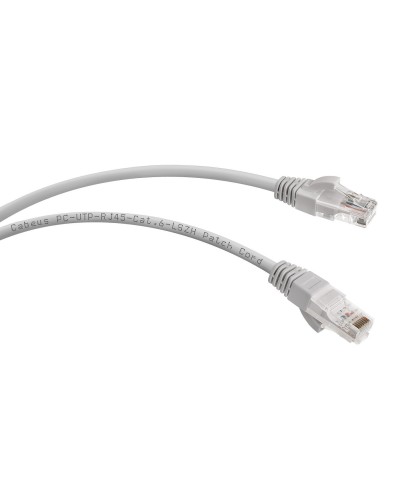 PC-UTP-RJ45-Cat.6-0.3m-LSZH (8875c), серый. Патч-корд медный. CABEUS в Копейске