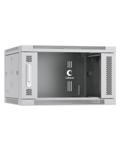 SH-05F-6U60/45 (7058c). Шкаф телекоммуникационный 19 настенный 6U. CABEUS в Копейске