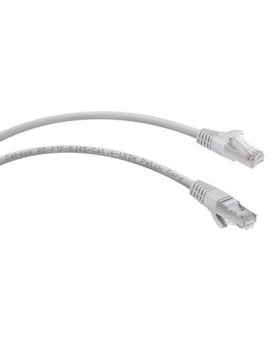 PC-FTP-RJ45-Cat.6-10m-LSZH (7913c), серый. Патч-корд медный. CABEUS в Копейске