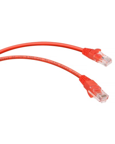 PC-UTP-RJ45-Cat.5e-1m-RD-LSZH (9513c), красный. Патч-корд медный. CABEUS в Копейске