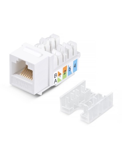 KJ-RJ45-Cat.6-90-SW (10071c): Вставка Keystone Jack RJ-45 в Копейске
