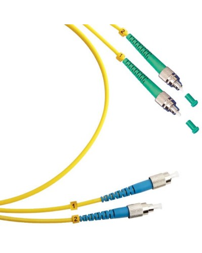 FOP(d)-9-FC/APC-FC/UPC-10m (8107c). Патч-корд оптический. CABEUS в Копейске