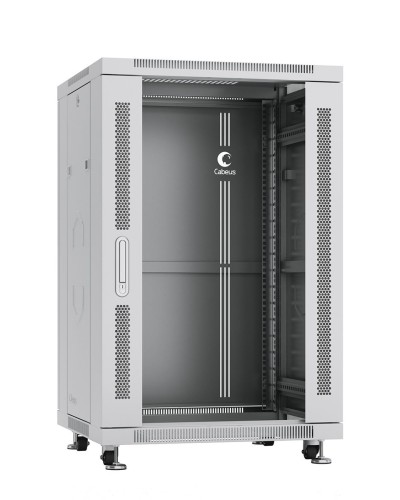 SH-05C-18U60/100 (7228c). Шкаф телекоммуникационный 19 напольный 18U. CABEUS в Копейске