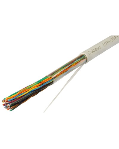UTP-25P-Cat.3-IN (7279c). Кабель «витая пара» (LAN) для структурированных систем связи. CABEUS в Копейске