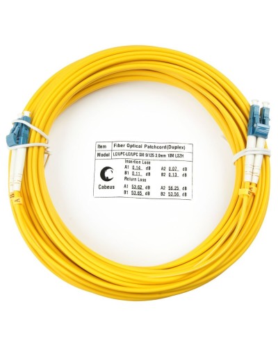 FOP(d)-9-LC-LC-1,5m (7514c). Патч-корд оптический. CABEUS в Копейске