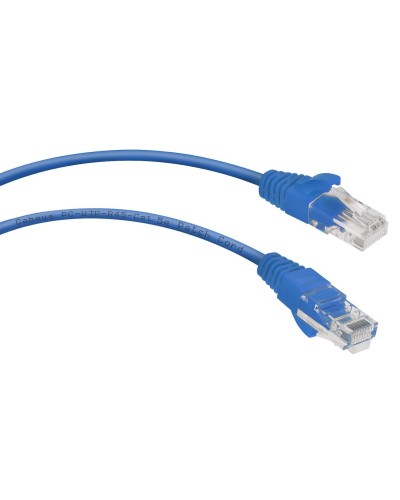 PC-UTP-RJ45-Cat.5e-0.5m-BL-LSZH (9528c), синий. Патч-корд медный. CABEUS в Копейске