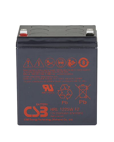 CSB HRL 1225W. Аккумулятор герметичный свинцово-кислотный. CSB в Копейске
