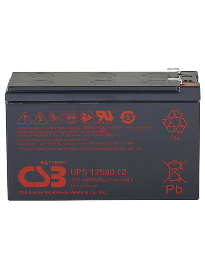 CSB UPS 12580. Аккумулятор герметичный свинцово-кислотный. CSB в Копейске
