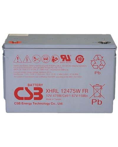 CSB XHRL 12475W FR. Аккумулятор герметичный свинцово-кислотный. CSB в Копейске