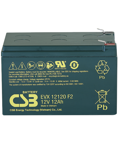 CSB EVX 12120. Аккумулятор герметичный свинцово-кислотный. CSB в Копейске