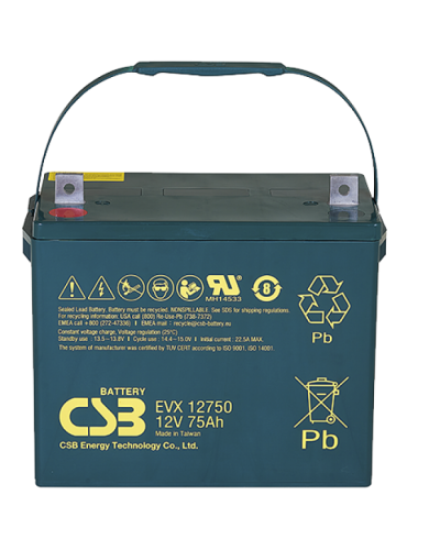 CSB EVX 12750. Аккумулятор герметичный свинцово-кислотный. CSB в Копейске