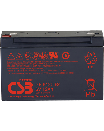 CSB GP 6120. Аккумулятор герметичный свинцово-кислотный. CSB в Копейске