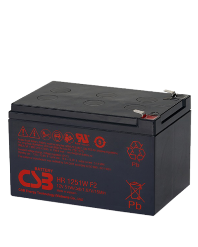 CSB HR 1251W. Аккумулятор герметичный свинцово-кислотный. CSB в Копейске