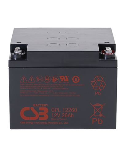 CSB GPL 12260. Аккумулятор герметичный свинцово-кислотный. CSB в Копейске