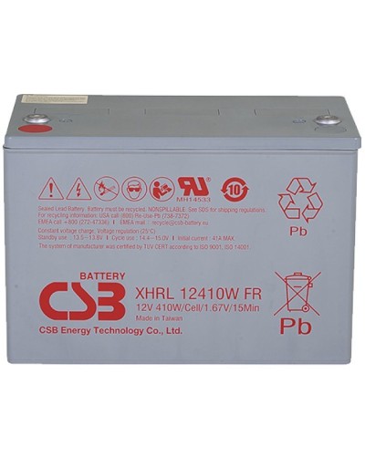 CSB XHRL 12410W FR. Аккумулятор герметичный свинцово-кислотный. CSB в Копейске