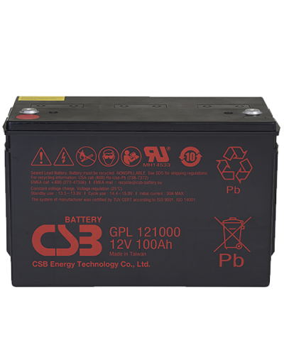 CSB GPL 121000. Аккумулятор герметичный свинцово-кислотный. CSB в Копейске