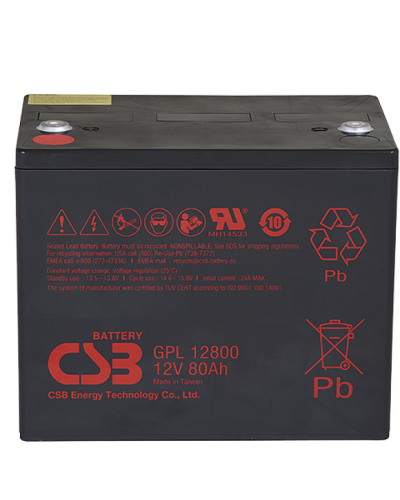 CSB GPL 12800. Аккумулятор герметичный свинцово-кислотный. CSB в Копейске