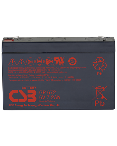 CSB GP 672. Аккумулятор герметичный свинцово-кислотный. CSB в Копейске