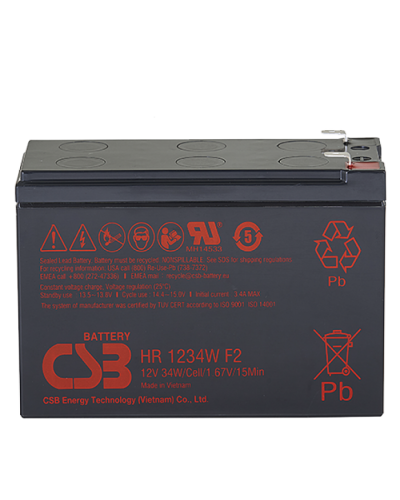 CSB HR 1234W. Аккумулятор герметичный свинцово-кислотный. CSB в Копейске