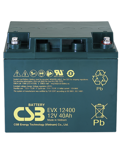 CSB EVX 12400. Аккумулятор герметичный свинцово-кислотный. CSB в Копейске