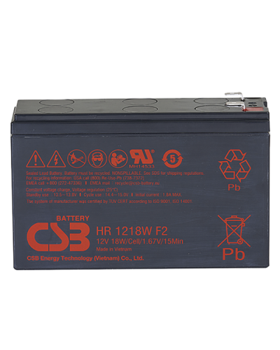 CSB HR 1218W. Аккумулятор герметичный свинцово-кислотный. CSB в Копейске