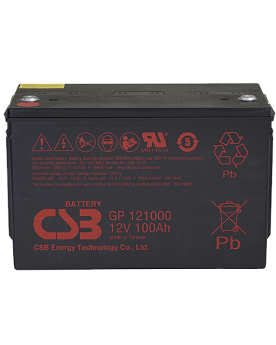 CSB GP 121000. Аккумулятор герметичный свинцово-кислотный. CSB в Копейске