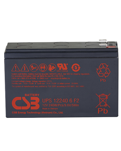 CSB UPS 122406. Аккумулятор герметичный свинцово-кислотный. CSB в Копейске