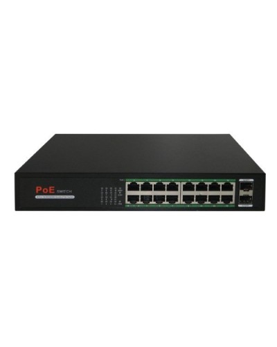CO-SWP16GFv2. Коммутатор 16-портовый  Gigabit Ethernet с PoE. ComOnyx в Копейске