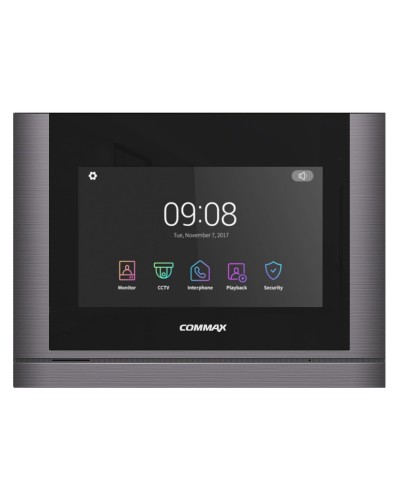 CDV-1024MA (темное серебро). Монитор видеодомофона цветной. Commax в Копейске