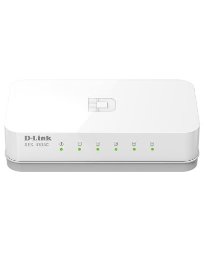 DES-1005C/B1A. Коммутатор с 5 портами 10/100Base-TX. D-Link в Копейске