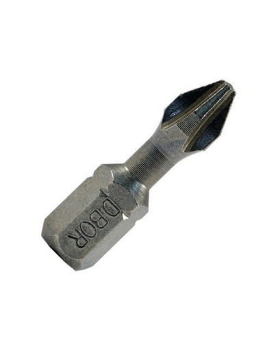 Биты фрезерованные, Ph2x25 мм, Torsion, C 6,3 (20шт) (D-T-PH02-025-020): Биты фрезерованные в Копейске
