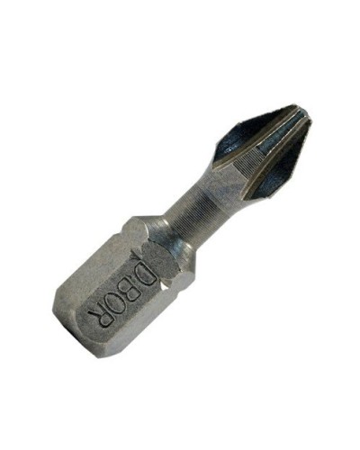 Биты Ph1x25 мм, Torsion, C 6,3 (10шт) (D-T-PH01-025-010). Биты фрезерованные. D.BOR в Копейске
