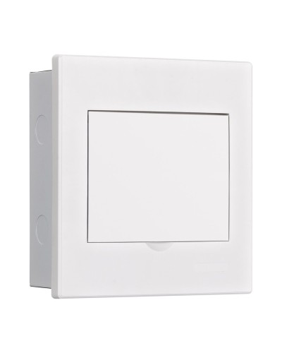 Корпус ЩРВ-М 6 модулей IP41 встраиваемый белая дверь (31101DEK). Корпус пластиковый. DEKraft в Копейске