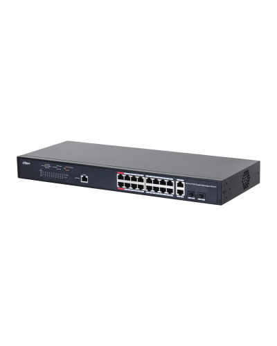 DH-PFS4218-16GT-130. Сетевой PoE коммутатор . Dahua в Копейске