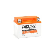 Delta CT 1204. Аккумулятор герметичный свинцово-кислотный стартерный. Delta