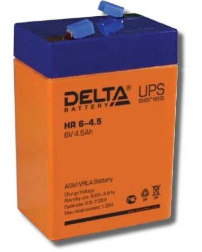 Delta HR 6-4.5. Аккумулятор герметичный свинцово-кислотный. Delta в Копейске