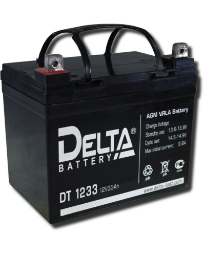 Delta DT 1233. Аккумулятор герметичный свинцово-кислотный. Delta в Копейске