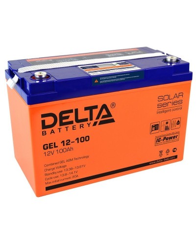 Delta GEL 12-100. Аккумулятор герметичный свинцово-кислотный. Delta в Копейске
