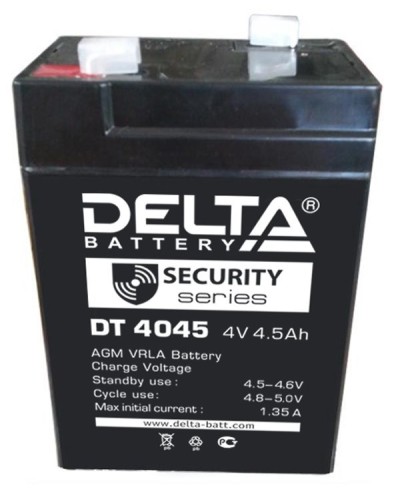 Delta DT 4045 (47мм). Аккумулятор герметичный свинцово-кислотный. Delta в Копейске